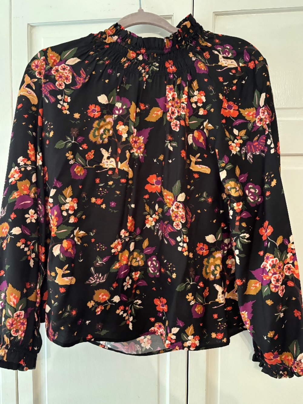 J. McLaughlin Antoniia Blouse / Shirt NWT Large